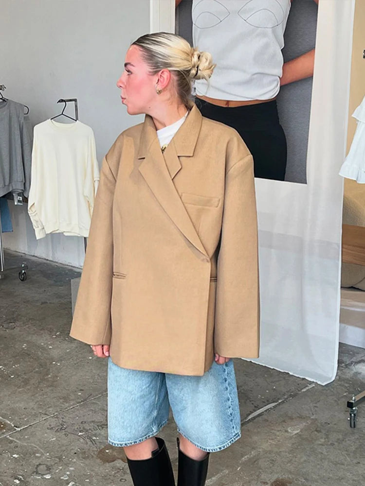 Elegant Oversized Street Coat