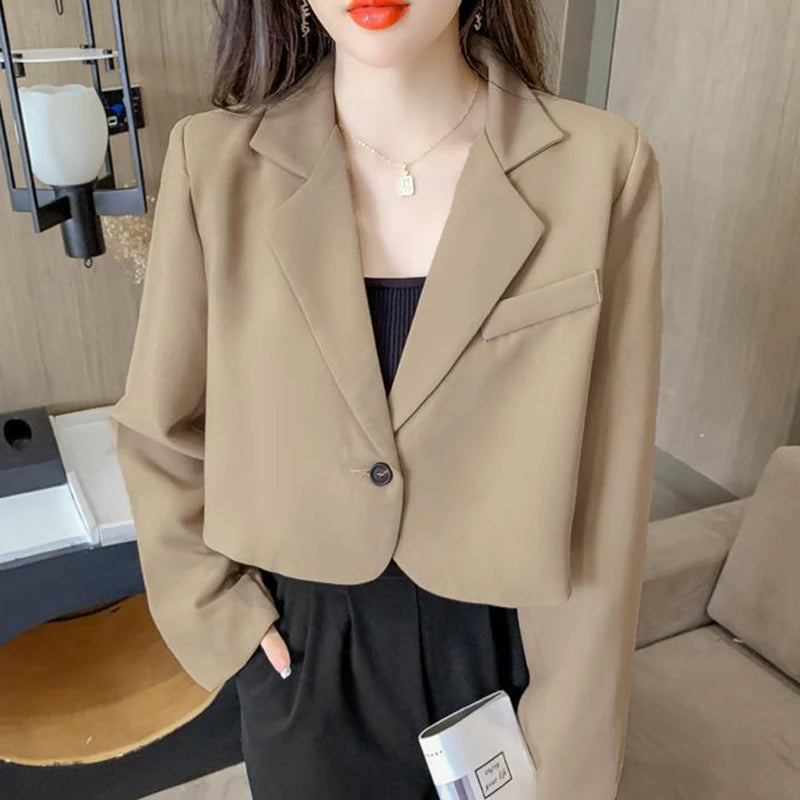 Cropped Blazer für Damen