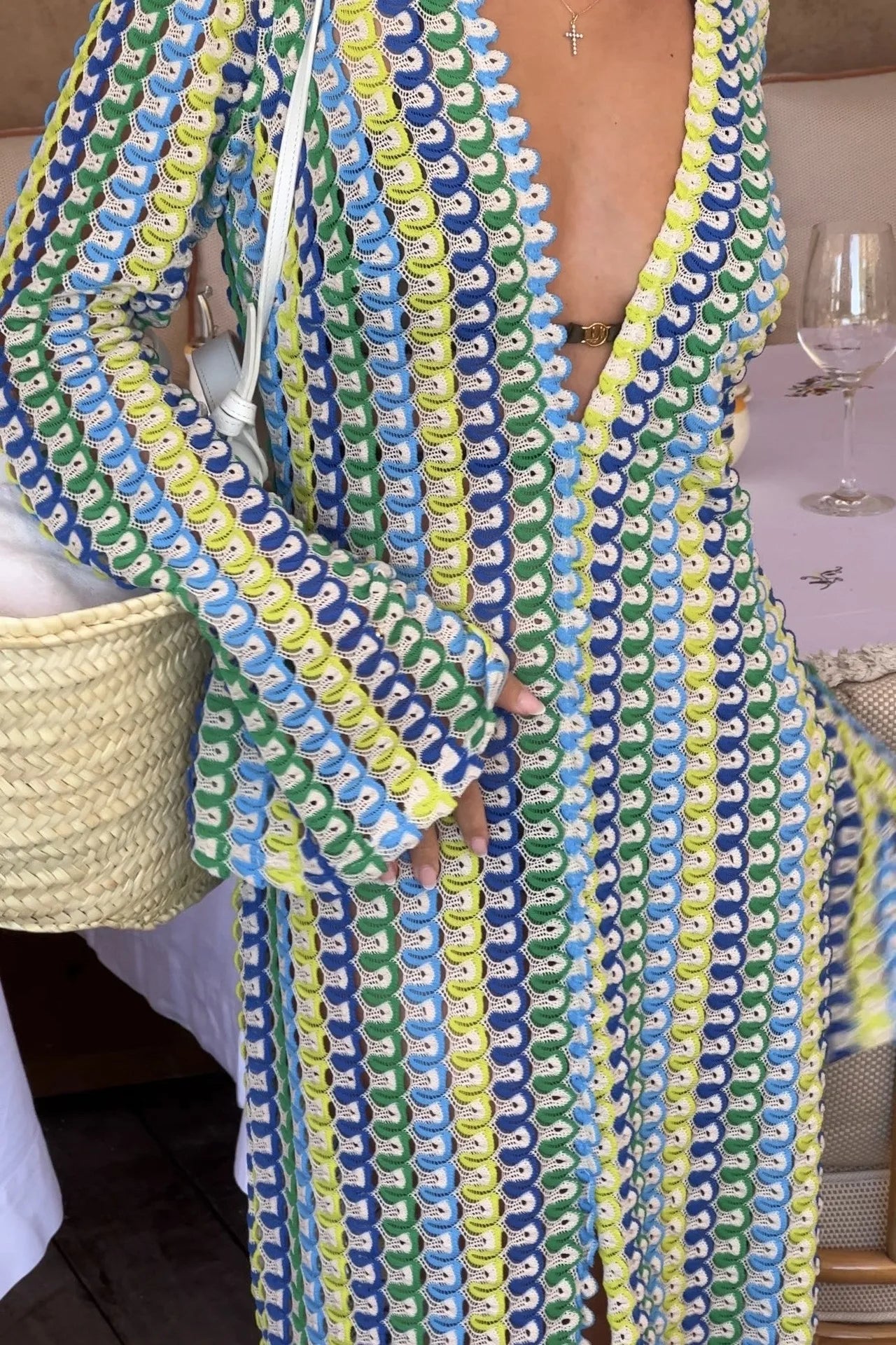 Rainbow Breeze Maxi Dress