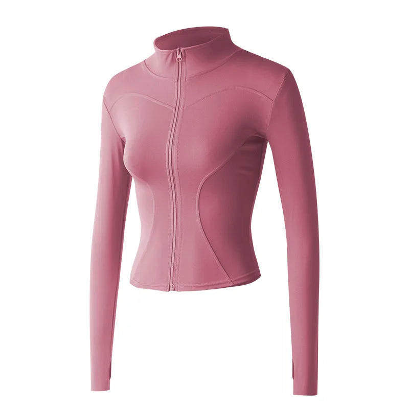 Damen Winter Sportjacke mit Reißverschluss