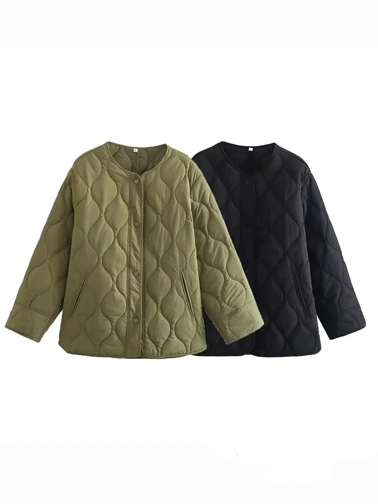 Damen Oversized Long Jacket – Streetwear Jacke