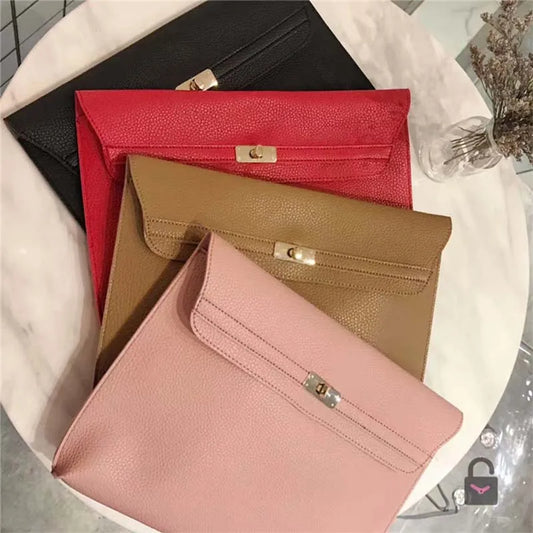 Elegante PU-Leder Clutch für Damen