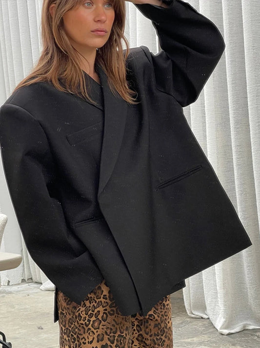 Elegant Oversized Street Coat