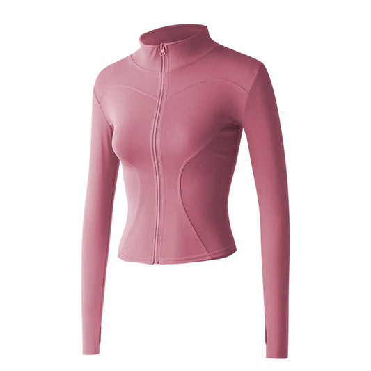 Damen Winter Sportjacke mit Reißverschluss