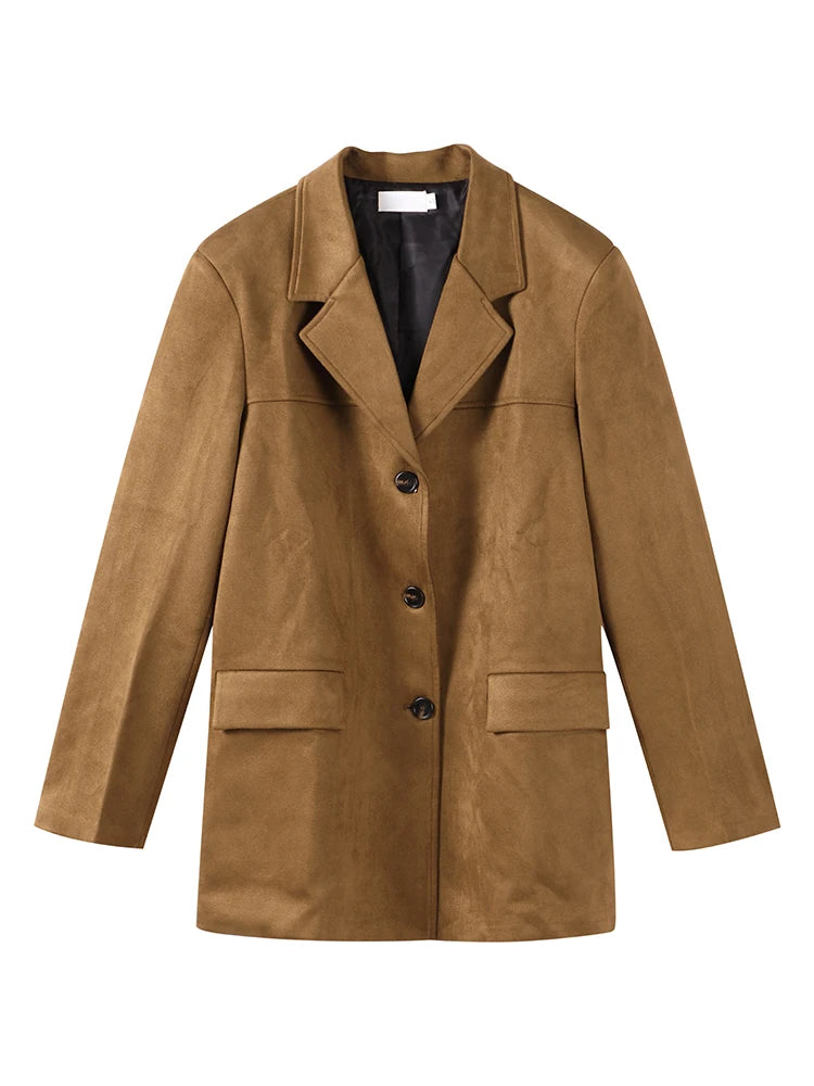 Vintage Suede Blazer