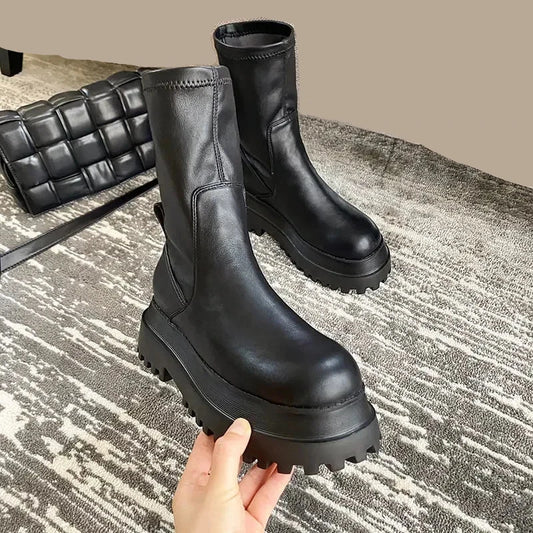 Chunky Platform Boots für Damen
