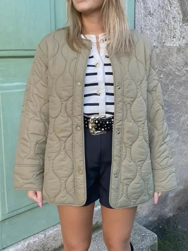 Damen Oversized Long Jacket – Streetwear Jacke